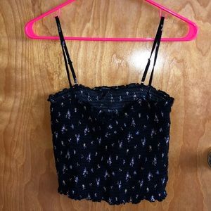 🌸 Flower Ruched Tank 🌸